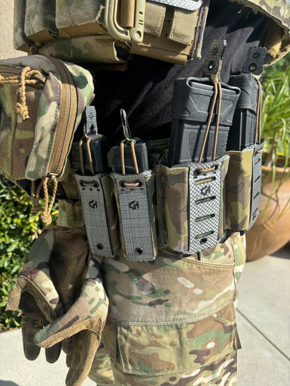 Extended Semi-Rigid Pistol Magazine Pouch