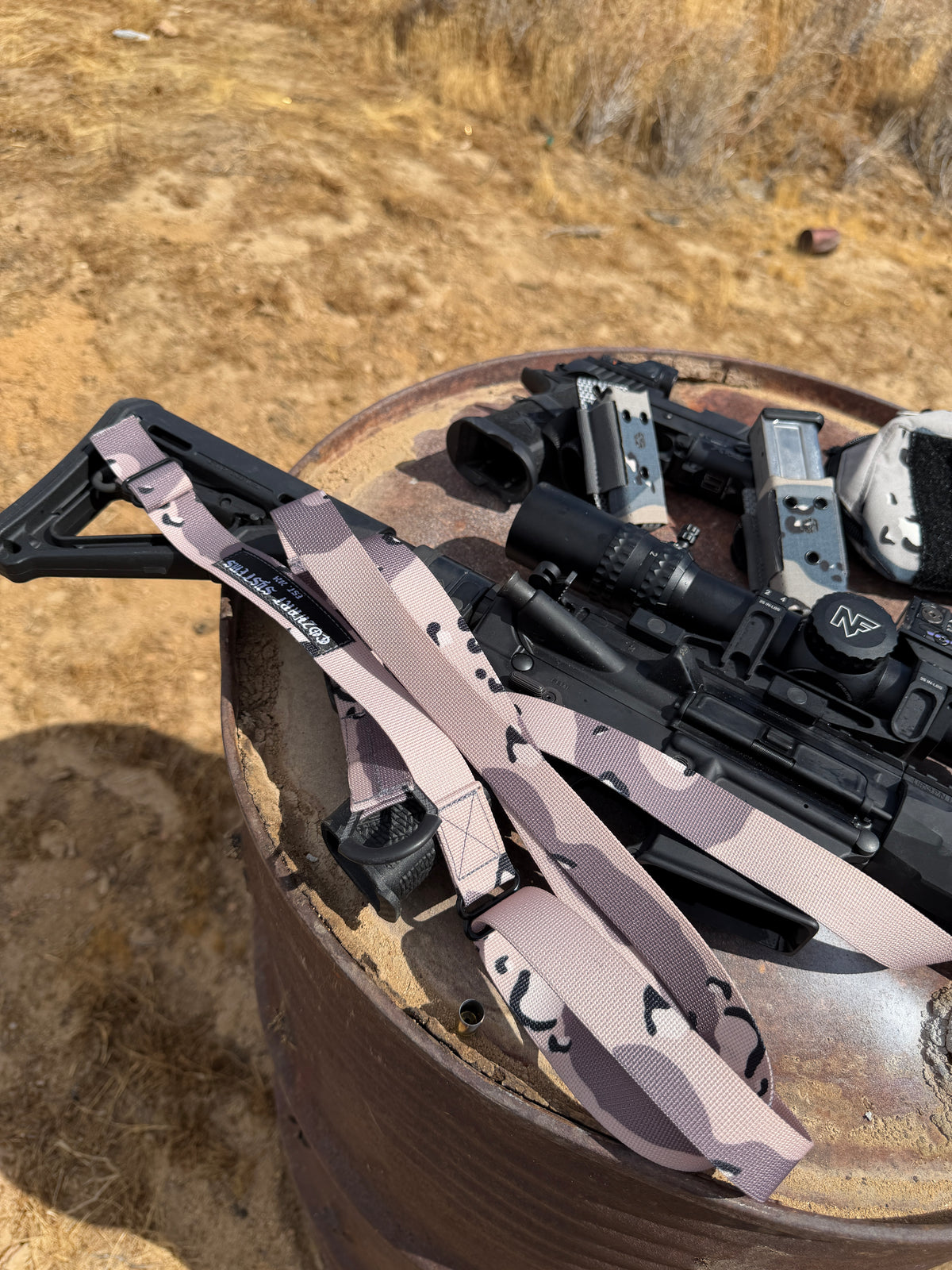 Slim Rifle Sling Blueberry Chocolate chip