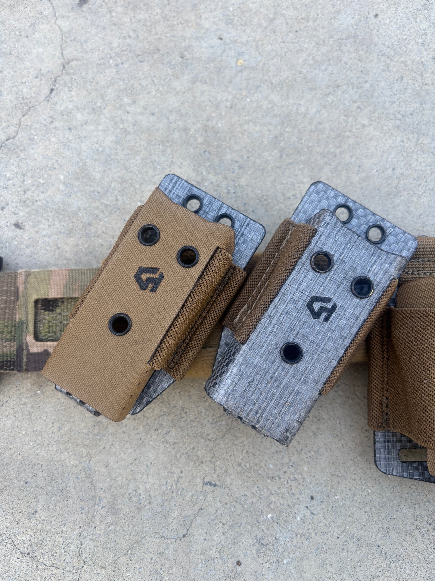 Angled Semi Rigid Pistol Pouch